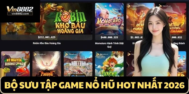 Nổ hũ Vin88 với đa dạng các trò chơi